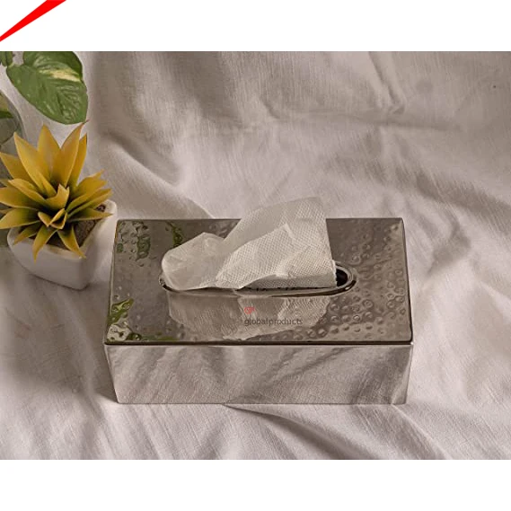 most beautiful metal gold tissue box with flower design tissue box for luxury wedding tabletop centerpiece
