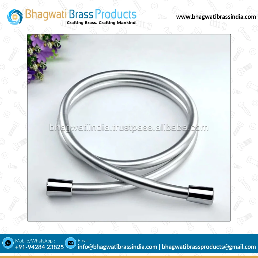 Manufacturer of Custom Size Bathroom & Kitchen Accessories Shower Hose Plumbing Hoses with 5 Years Warranty