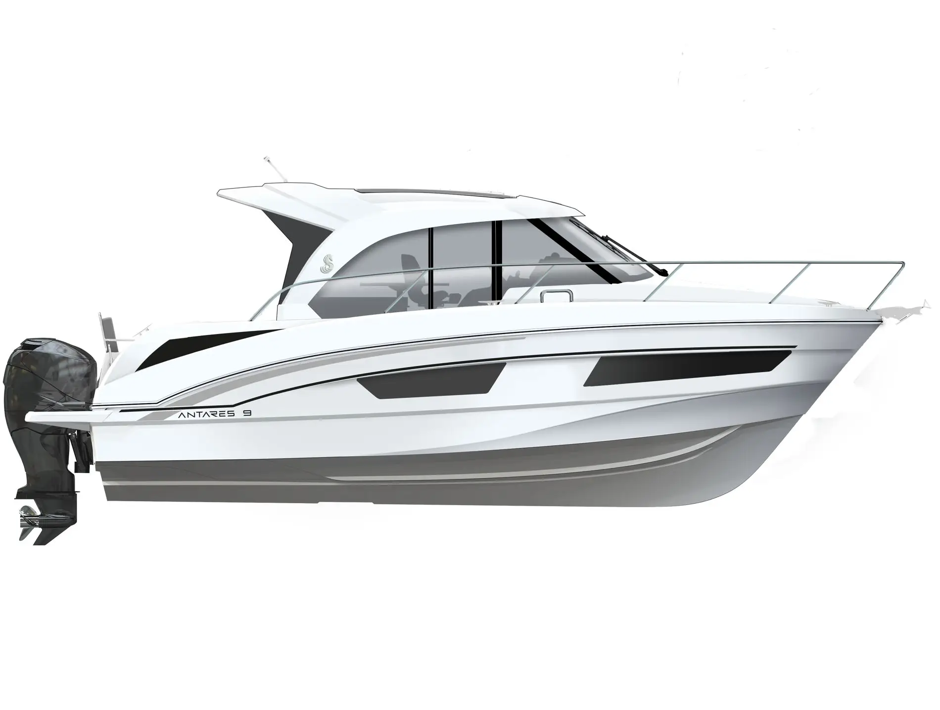 Best Quality Of Used Water.wish QD 27FT Cabin Fiberglass Hull Luxury Cruise Boat And Yacht Low Price