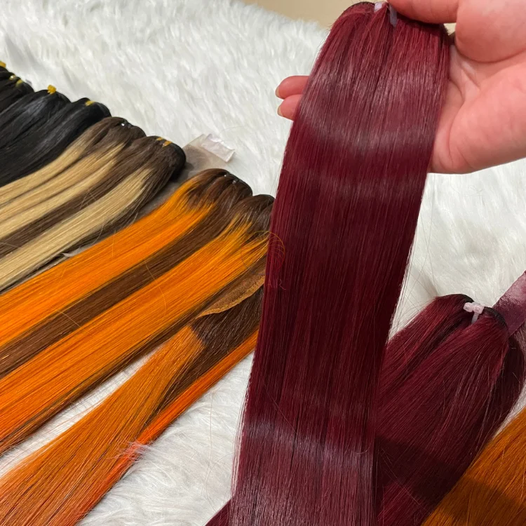 8 Inches Asian Straight Hair Short Length To Make Bob Wigs Styles Asian Hair Extensions Wholesale