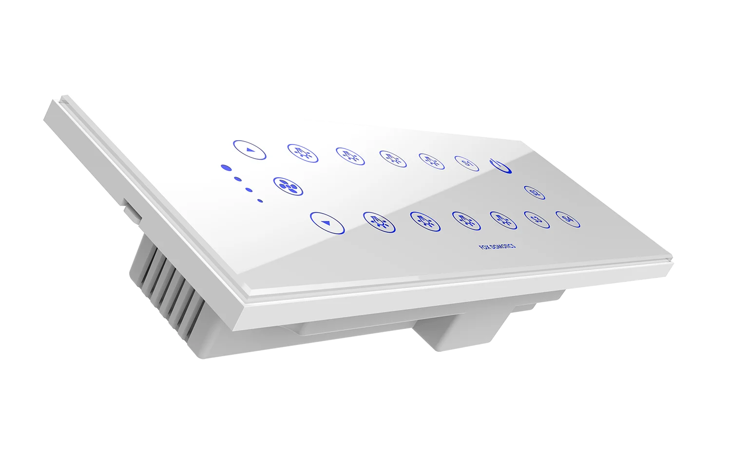 Wholesale Home Automation Tuya Smart Wifi RF 433 Roller Shutter Switch 2 Gang Curtain Module