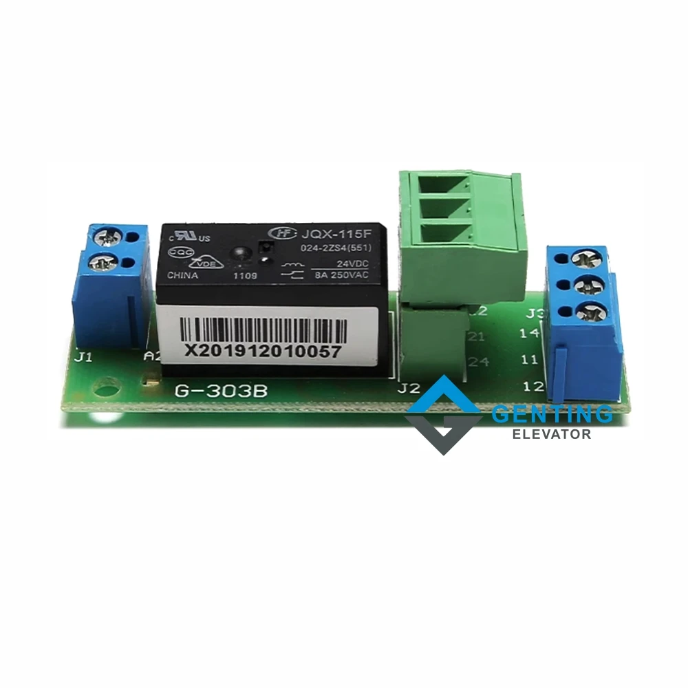 Elevator parts pcb Tke elevator fire relay board G-303B