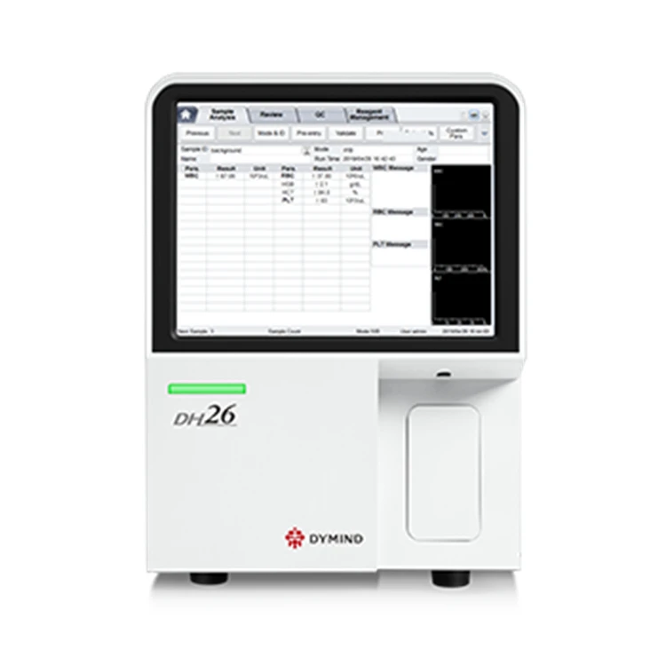 DYMIND cbc blood test machine price wholesale hematology analyzer equipments Dymind DF55 DF50 DH36 DH26 blood test machines