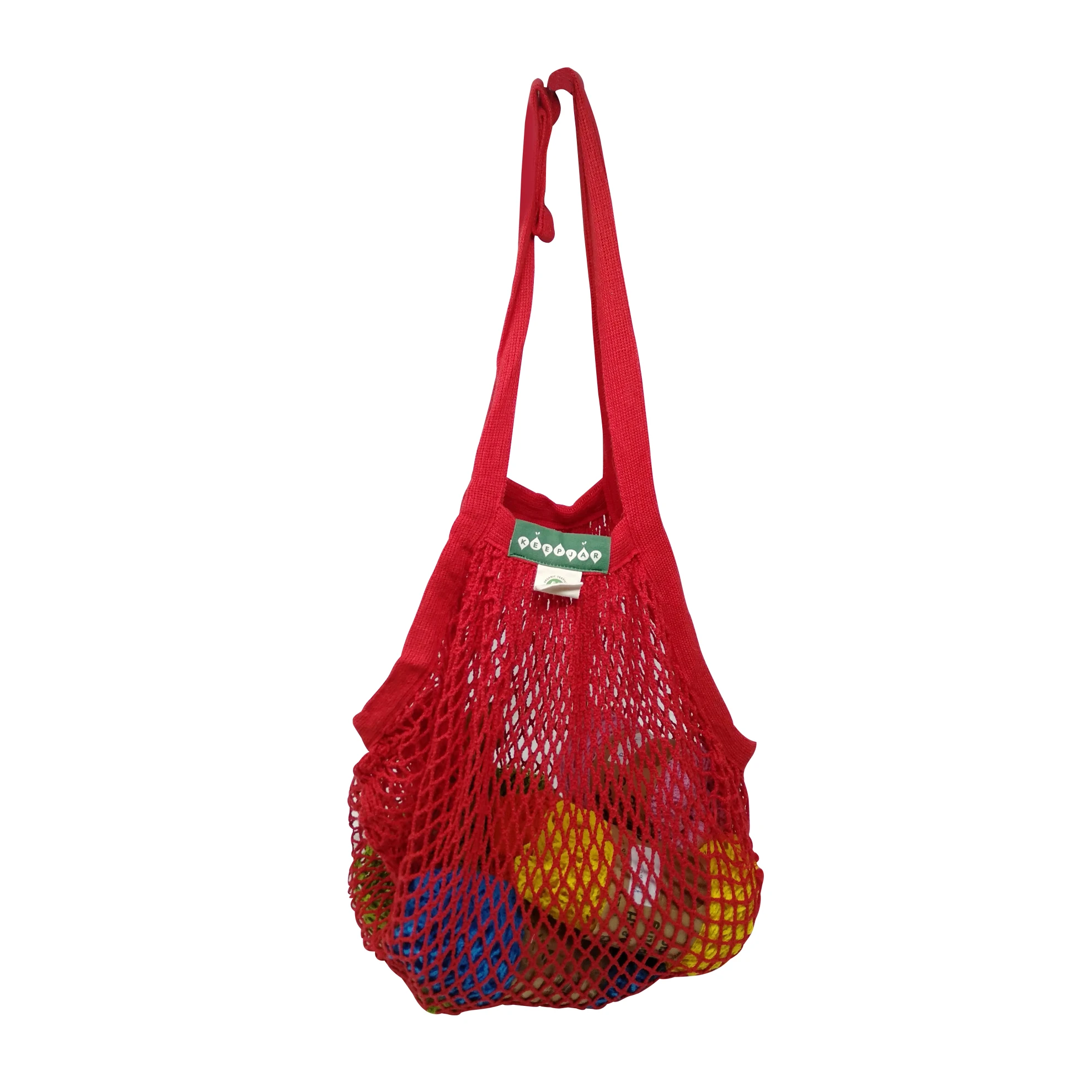 Designer Fairtrade Certified Cotton Small Reusable Multipurpose String Bag Available in Various Size