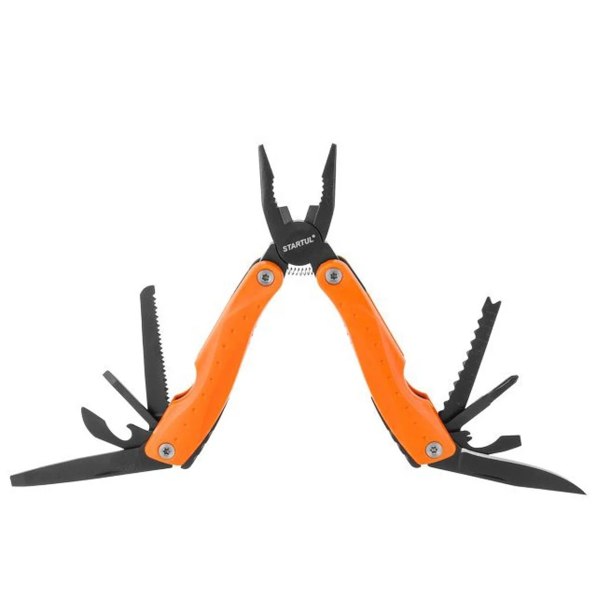 STARTUL 15 in 1 Portable Multifunctional Pliers Multitool with Screwdrivers Stainless Steel for Outdoor Surviving Camping