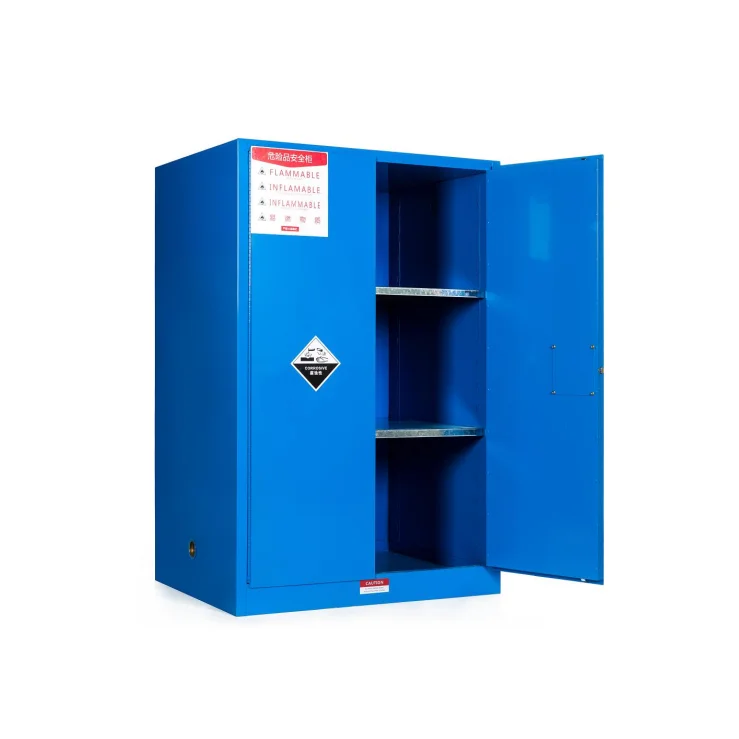 Factory Wholesale Price 90 Gal Steel Chemicals Storage Cabinets Metal Fireproof Chemical Drugs Cabinet Lab Safety Cabinet
