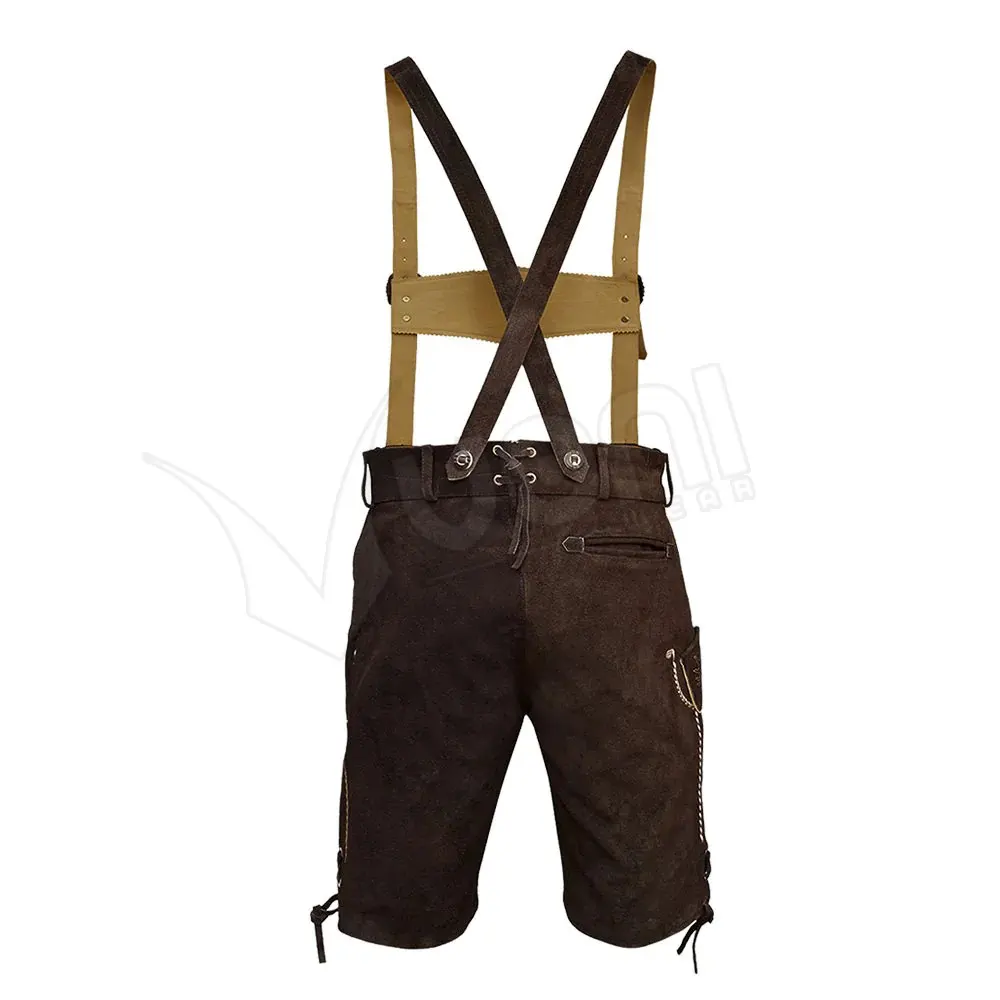 Лидер продаж шорты Lederhosen хорошего качества кожаные прочные для мужчин