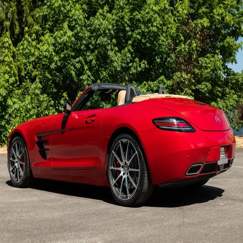 Чистый чистый использованный 2013 Mercdes Benz SLS AMG GT родстер