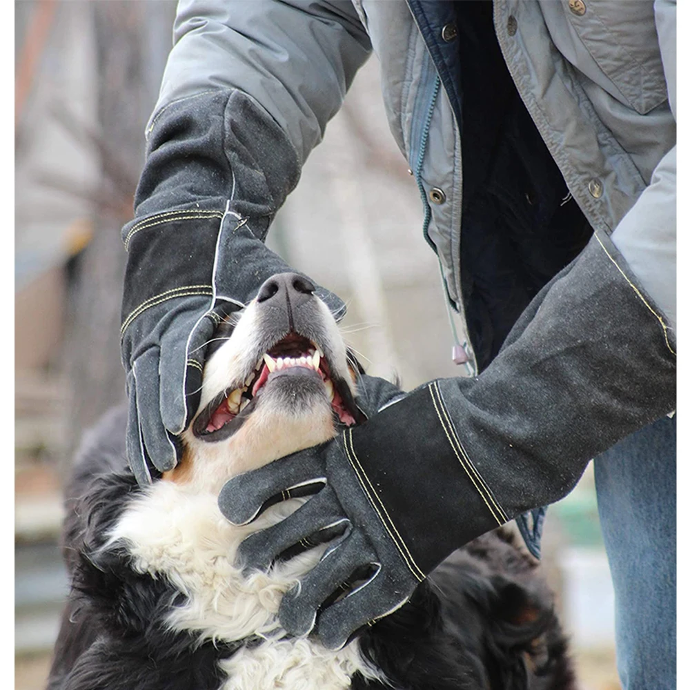 Factory price cowhide leather Welding gloves Anti Cut for Welding Gloves