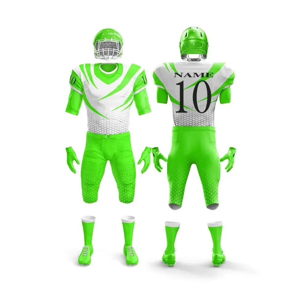 American Football Uniform Custom Design Sublimation Plus Size NFL Tops High Quality New Wholesale