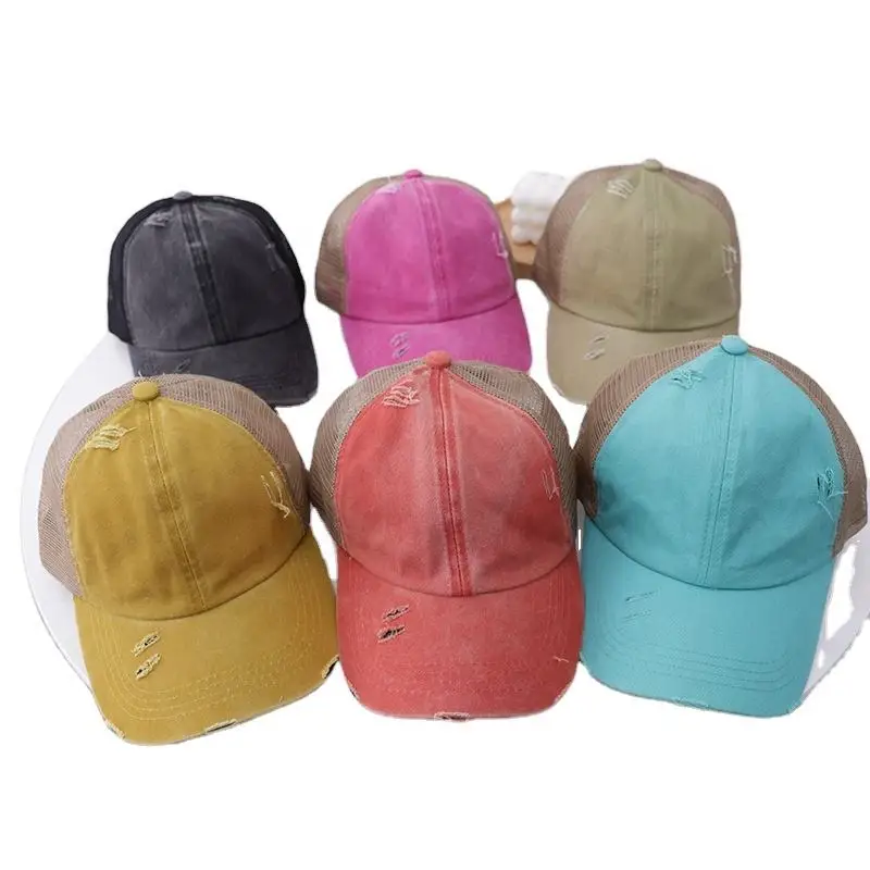 High Quality Men Harts Street Wear Men Hats High quality blank fitted melin hats men baseball black trucker distressed dad