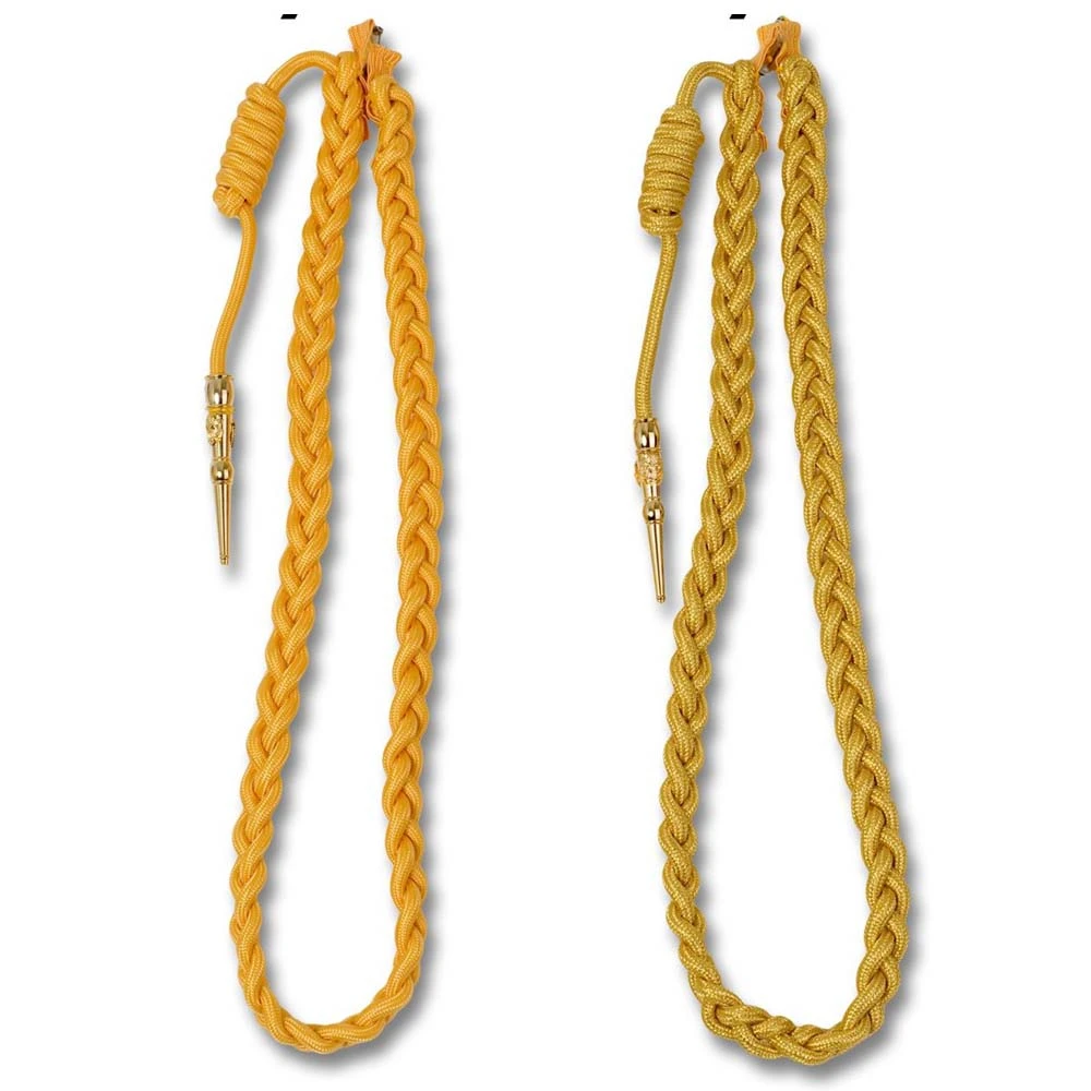 Aiguillette Золотая проволока парадная форма плечевой шнур сделано в Пакистане