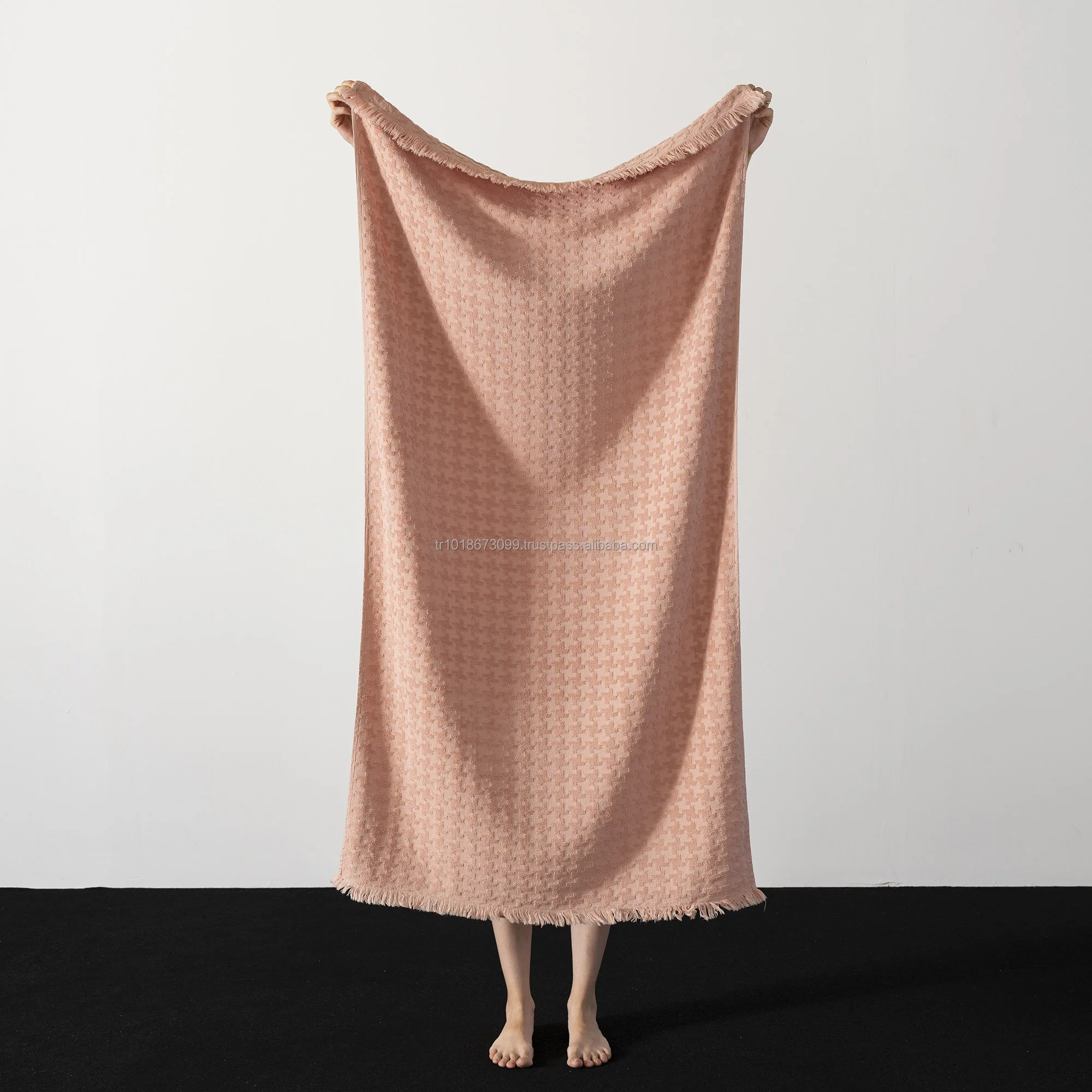 Terry back Peshtemal Towel Wholesale Terryback Collection Bath towel 100% Cotton Turkish Bath Terry-backed - Stonewashed