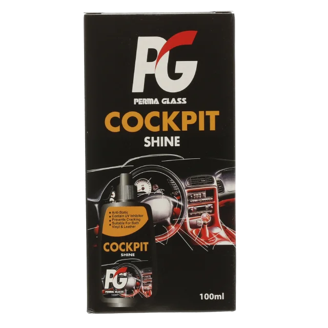 Preferred Supplier PG Cockpit Shine Kit (100ml) Provided Non-Messy Method Cleaning & Restore Dashboard Showroom Good Condition