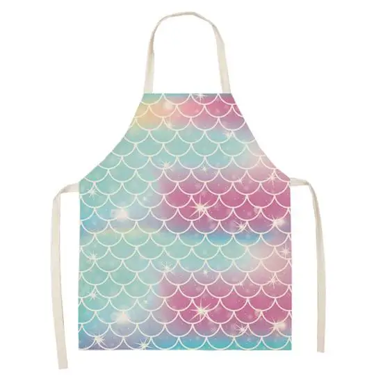 Premium Quality polyester apron with adjustable Neck Tie Black Cotton Apron Wholesale Customized Color Size Style ODM