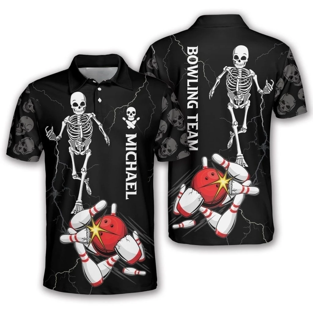 Custom design your own sublimated polyester 3D mens vintage zipper bowling polo shirt jersey no minimum
