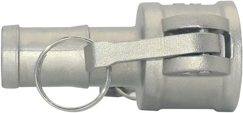 SS Type C Cam and Groove Fitting - 1Male NPT Hose Fitting Includes Camlock Gasket Fitting