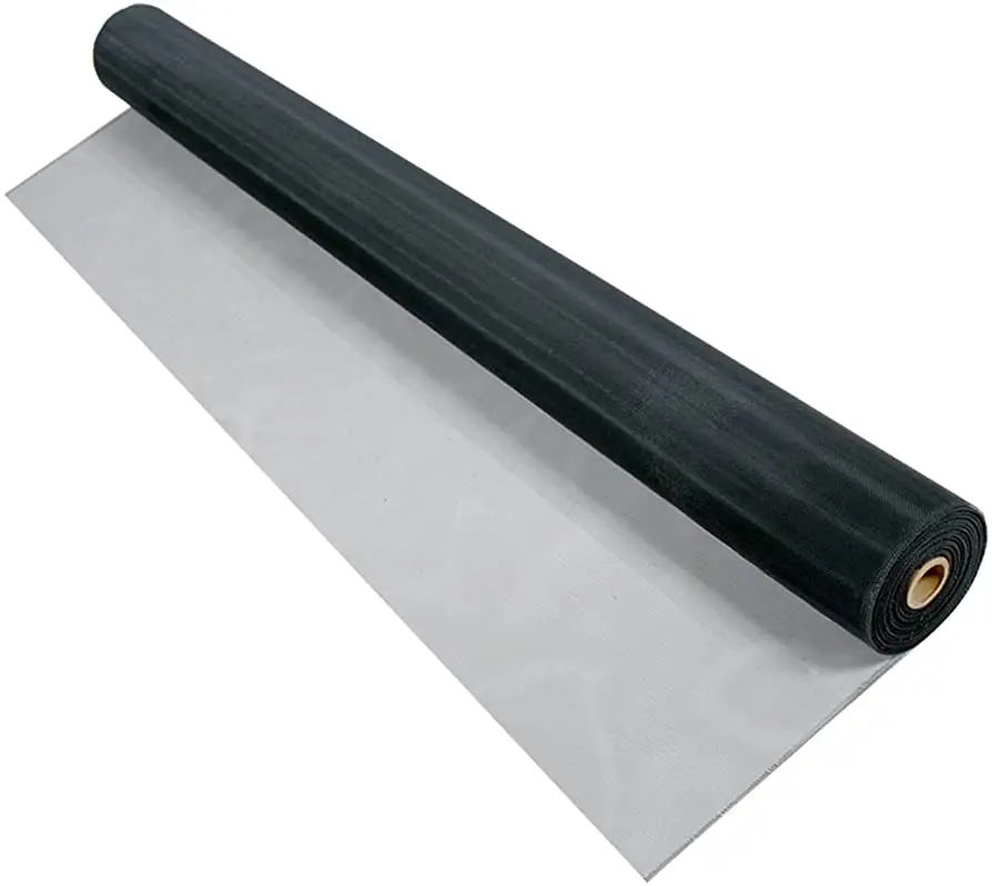Standard Aluminum Insect Screen 3-ft X 100-ft Brite Bright Aluminum Screen Mesh