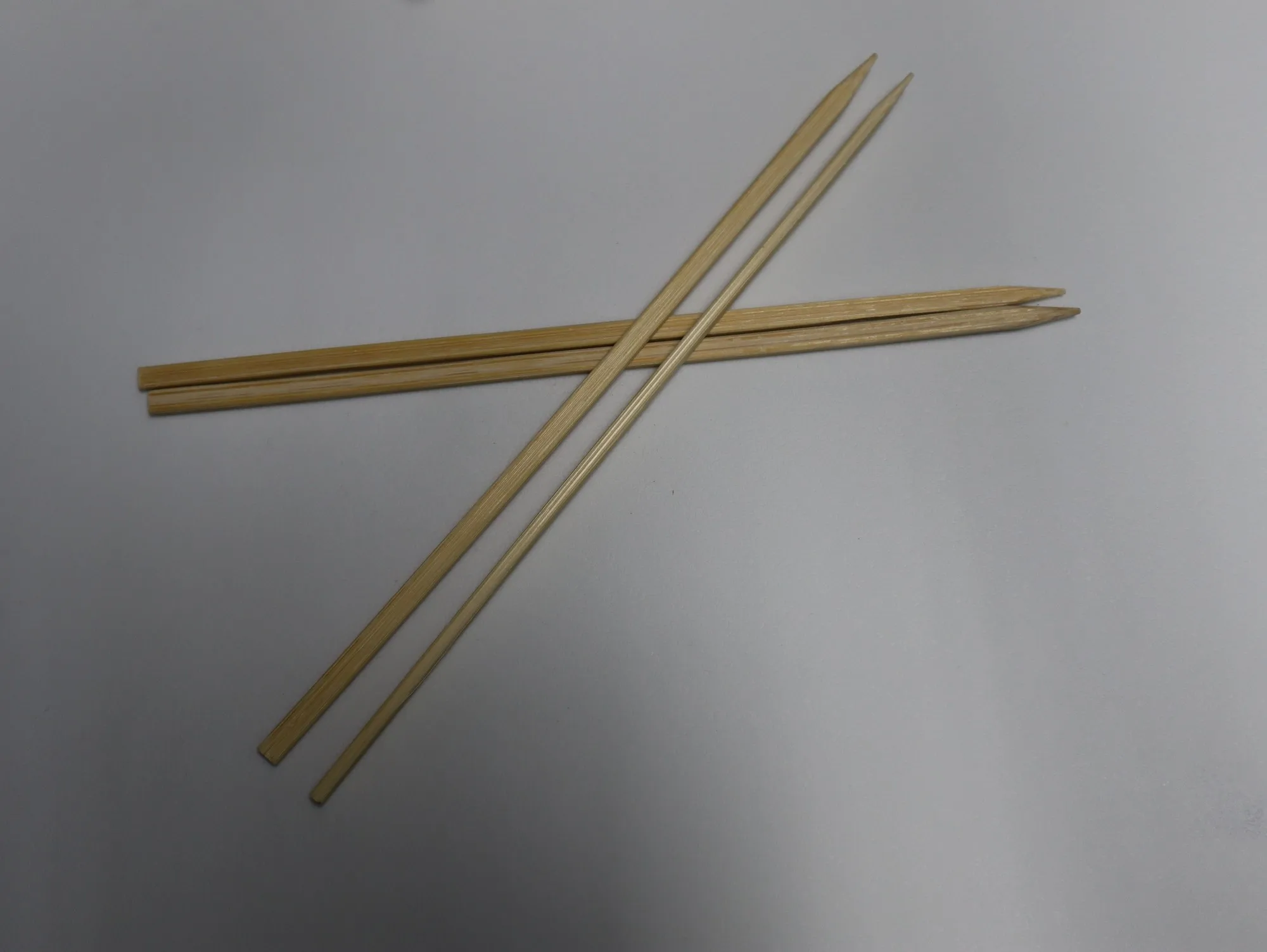 Fresh Bamboo Skewers Seaside BBQ Grill Durable Barbecue Sticks Meat Skewer For Party