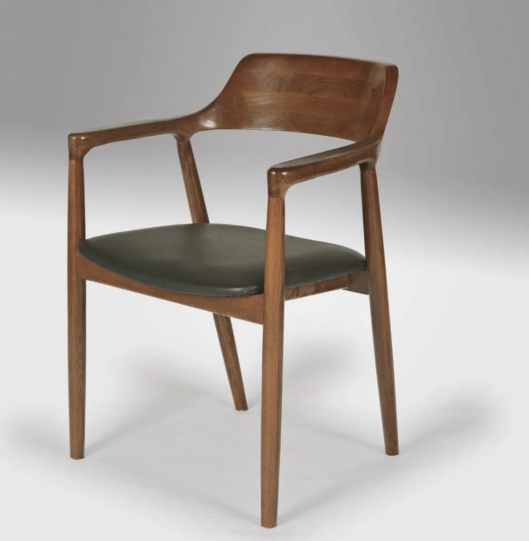 Wooden dining chair armchair fabric wishbone chair home furniture ash Wood Modern Italian Kitchen high quality  +84338625625