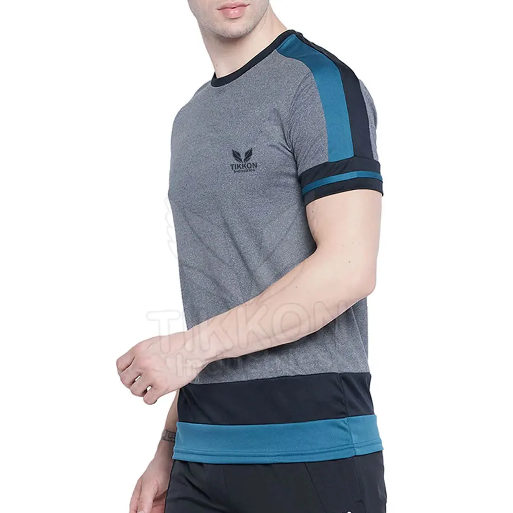 Good Quality Men T-Shirt Cotton Polyester Men T-Shirt New Style Custom Color Sustainable Men T-Shirt