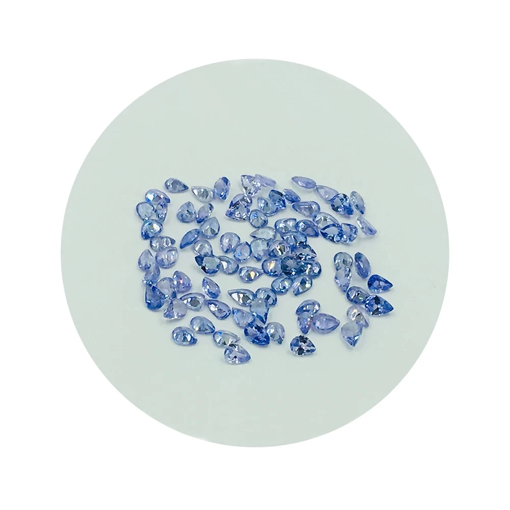 Indian Exporter Of Blue Faceted Tanzanite Gemstone With Custom Shape And Size Cutting