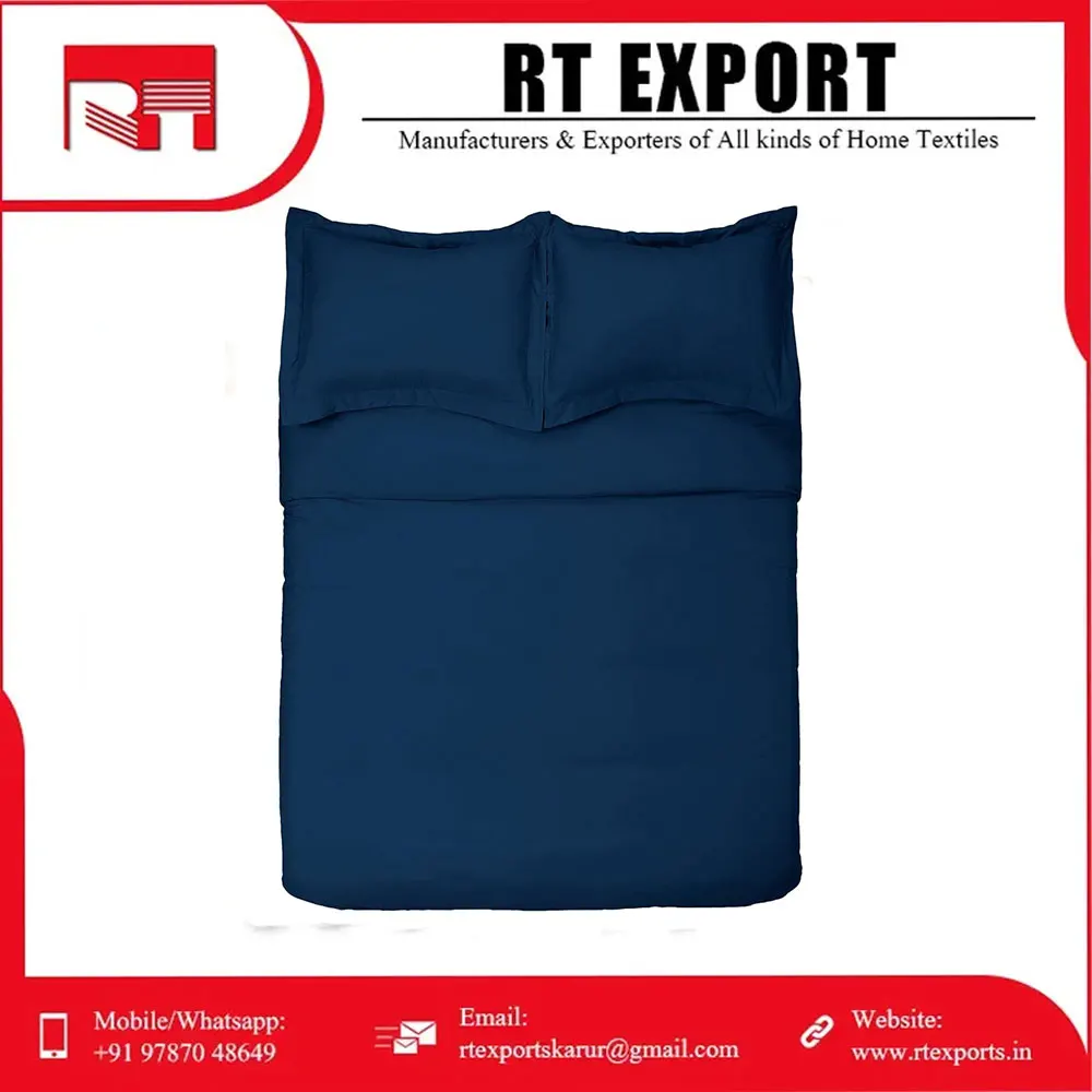 Hot Sale Customized Design Duvet Cover Set 100% Cotton Material Duvet Cover Sets with Custom Private Label