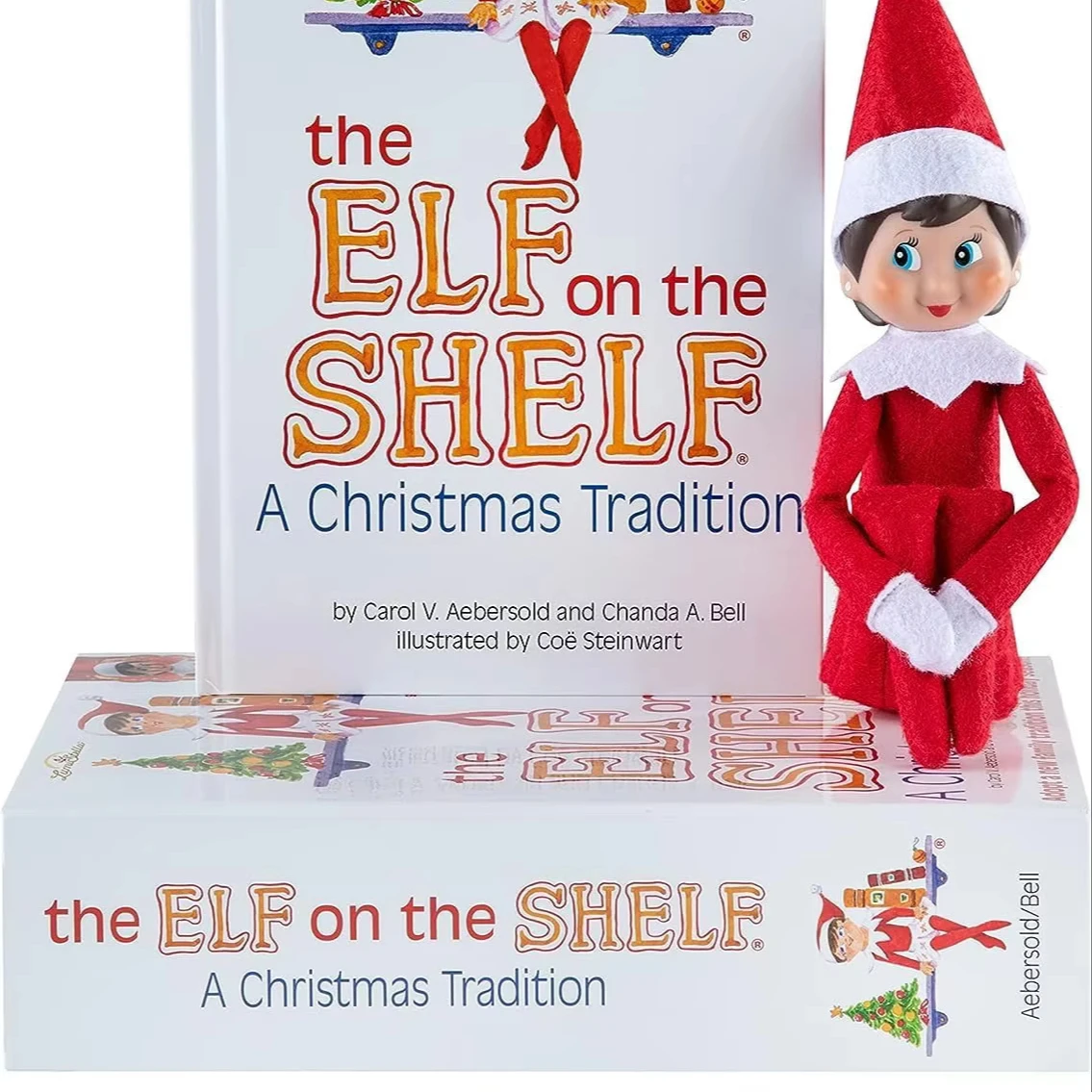 Лучшая Цена со скидкой новая голубоглазая девочка Скаут эльф унисекс Рождественская традиционная полка для детей от 5 до 7 лет резиновая плюшевая