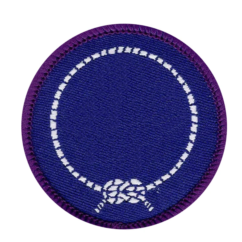 Best Selling Durable Material Hand Embroidery Badges Private Label Acceptable Hand Embroidery Badges Your Design