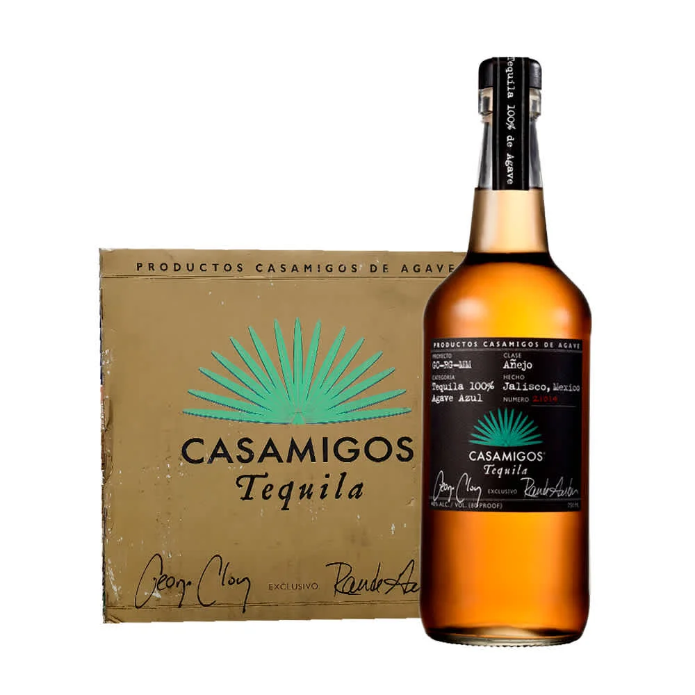 Бутылка текилы Casamigos Reposado 70cl упаковка класса с неограниченным сроком годности 40% алкоголя