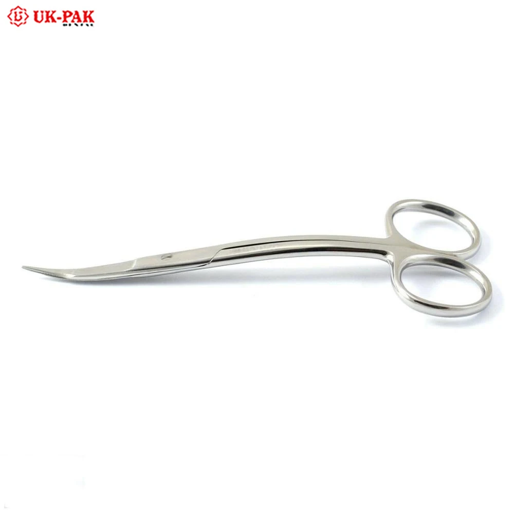 Surgical Goldman Gum Scissors 13cm Double Curved Dental Gum & Tissue scissor