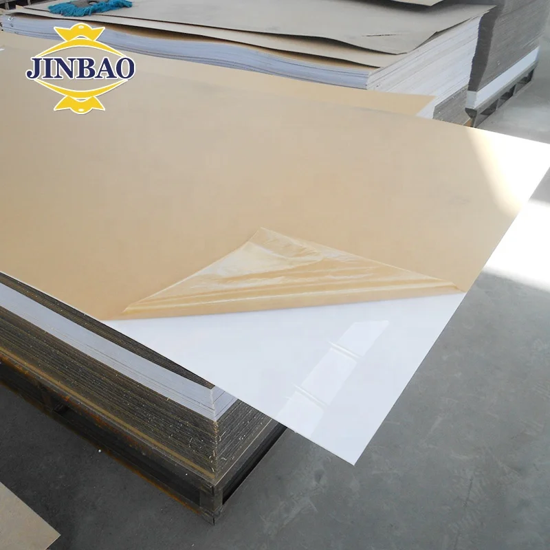 JINBAO Factory acrylic laminate sheet kitchen gloss masking paper for acrylic sheets neon acrylic sheets