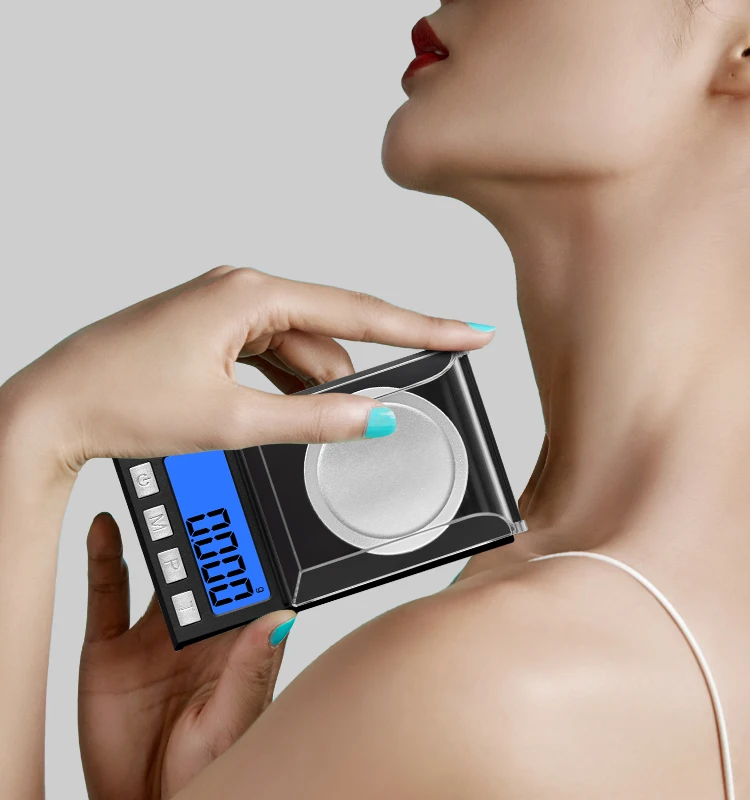 Milligram Accurate Lab Balance Powder Scale 200g Maximum Capacity 0.001g Precision Pocket Size Jewelry Scale