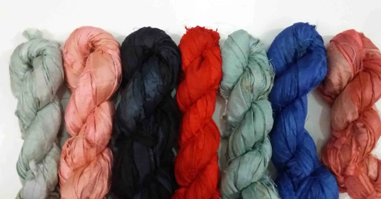 Australian merino wool custom dyed yarns suitable for textile spinners and weavers ideal for resale