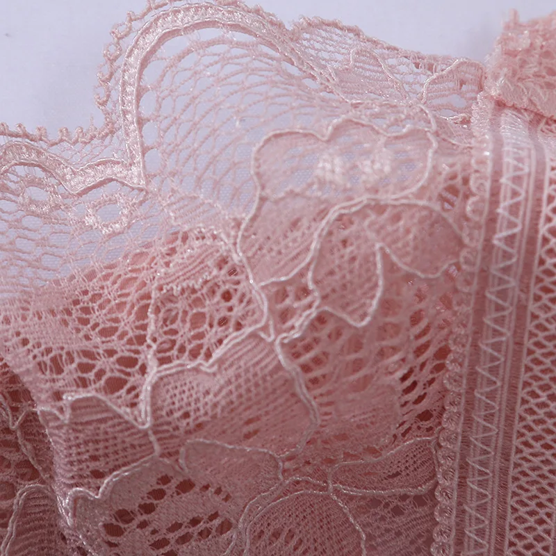 Womens Underwear Invisible Seamless Bikini Lace Underwear Half Back Coverage Panties