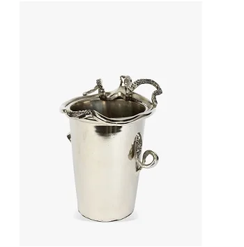 Handcrafted  Cooper Anthe Ice Bucket Beverage Tub brass EPNS Champagne ice bucket for bar aluminum Champagne Tub for Champagne T