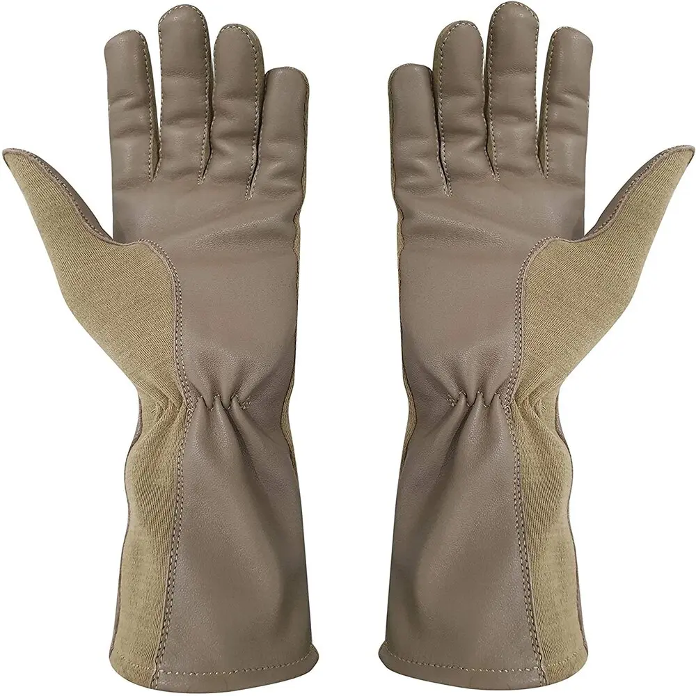 High Quality Flight operator Glove with NOMEX Summer Flyers Fire Proof Flying Anti Cut Flam Resistant Tactical Aviator Gloves