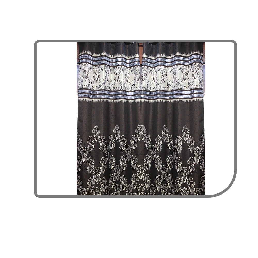 Floral Printed Traditionally Woven Polyester Fabric Home Decorative Curtains Neelkamal Wholesale Manufacturer