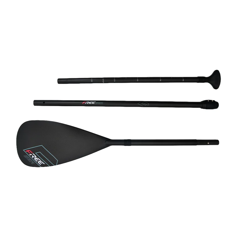 FREESEA new design Adjustable Stand Up paddle 3-in-1 Adjustable SUP paddle carbon shaft paddle