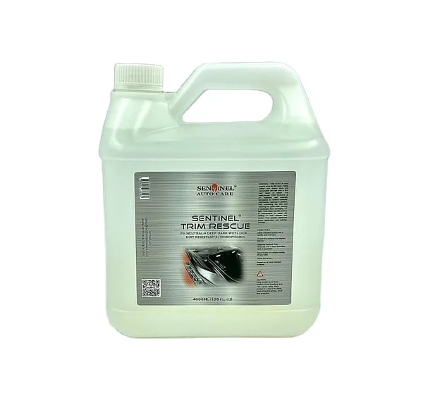 Milky Clear Color Singapore Brand Hydrophobic Effect Rejuvenate Faded Plastic & Rubber Trim Rescue Plastic Restorer - 4 Litters