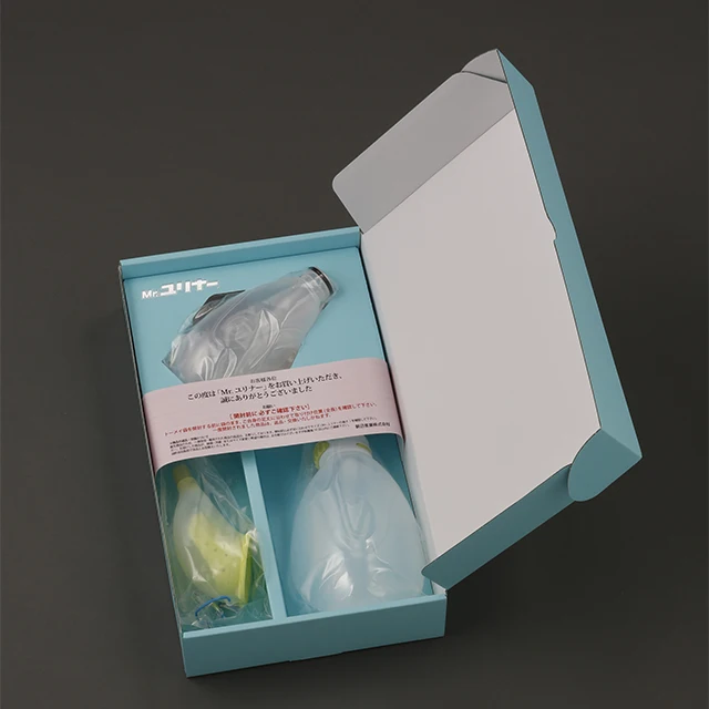 Reusable male urinary collector for standing position with a receiver made of medical-grade gentle texture soft silicone