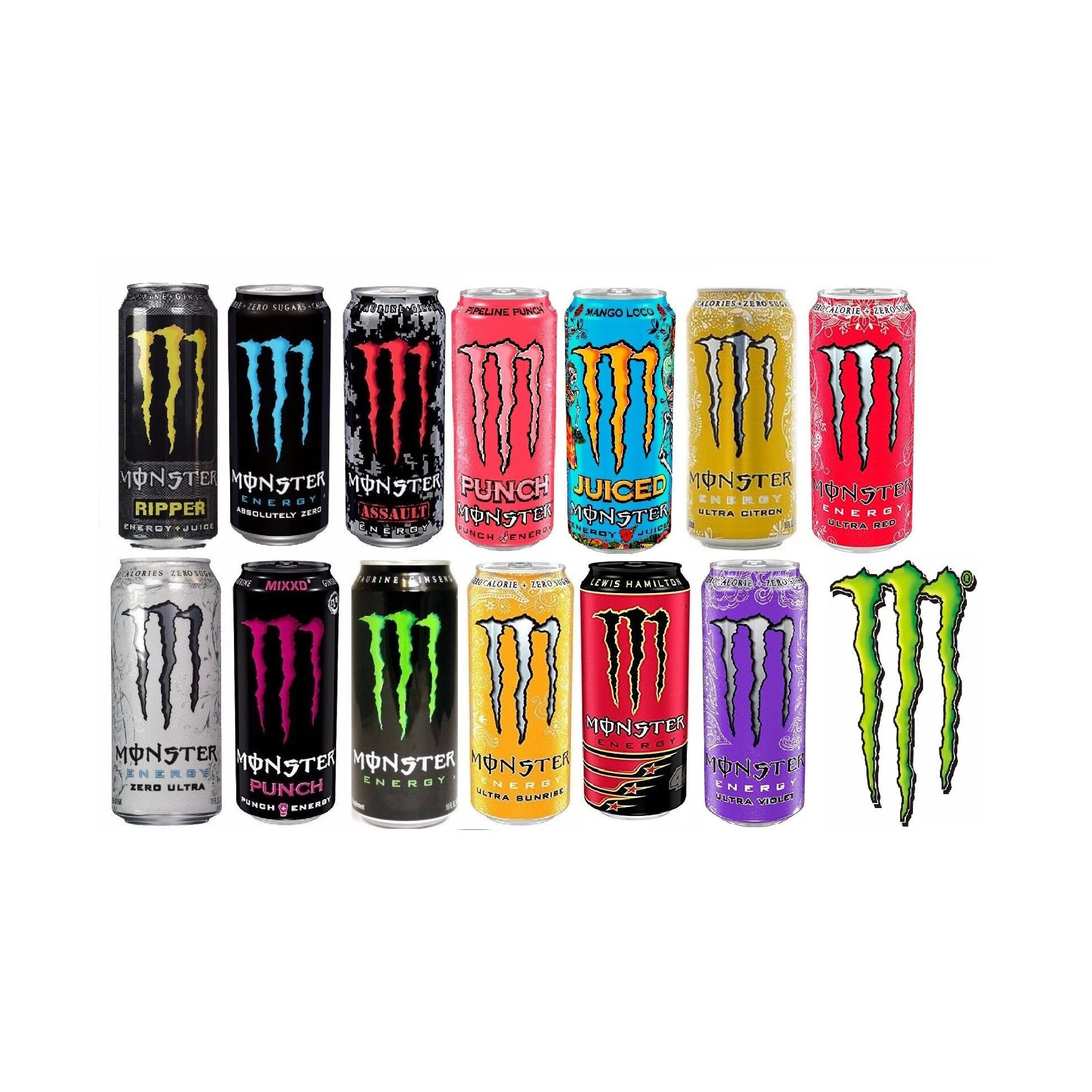 Безалкогольный энергетический напиток Monster Energy Ultra Sunrise, 16 унций (473 мл)