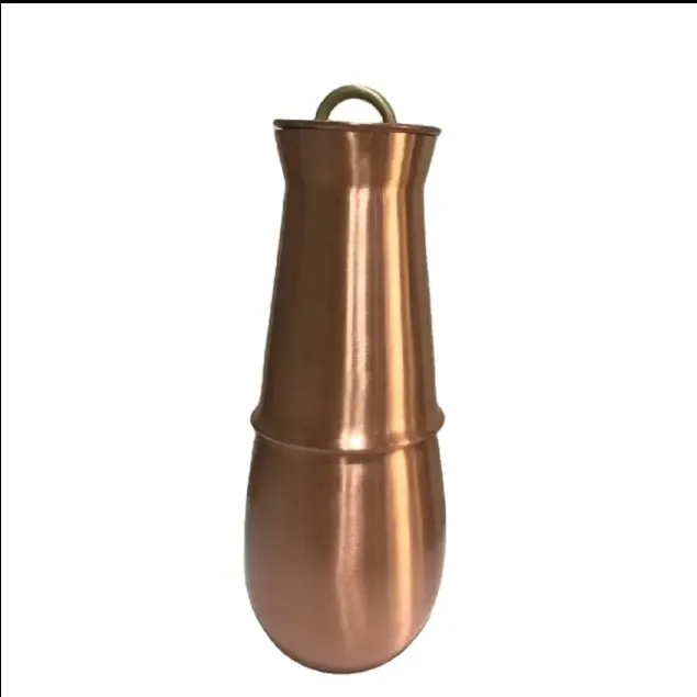 Hammered Design Copper Water Bottle Drinkware Pure Copper Available in Best Price for Sale