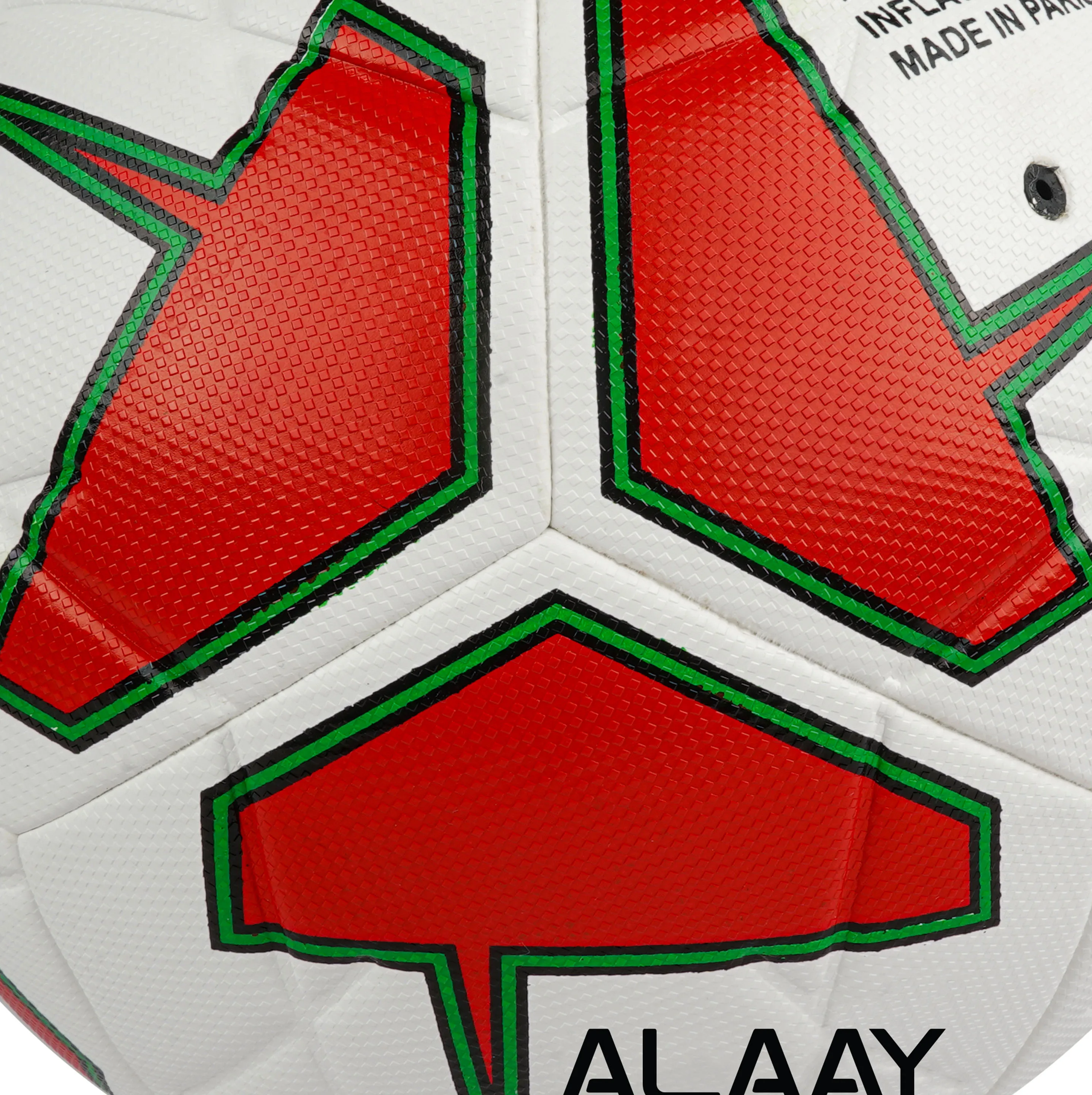 Alaay Galaxy Thermal Soccer Football with TPU Highest Match Quality Thermal Bonded Soccer Thermo Football