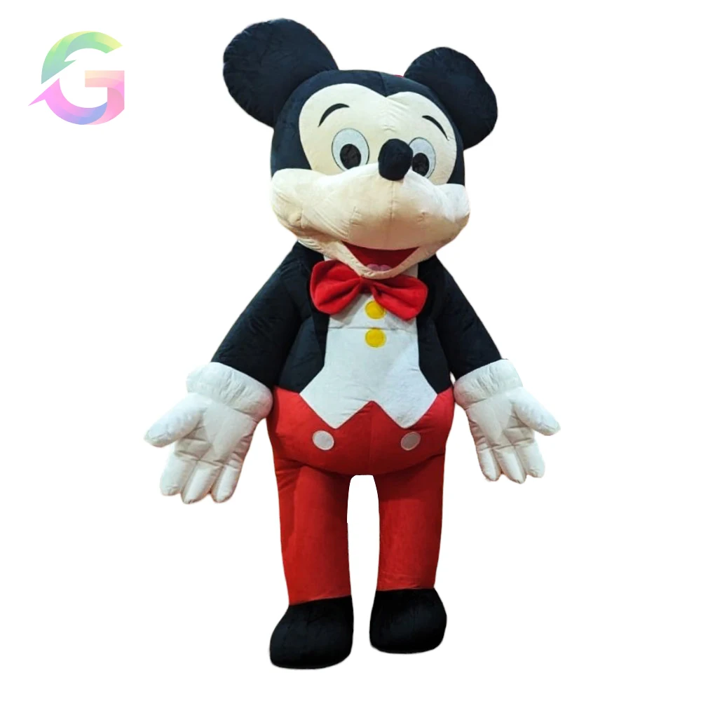 Ganesh Furr Mickey Mouse Mascot Costume For Event