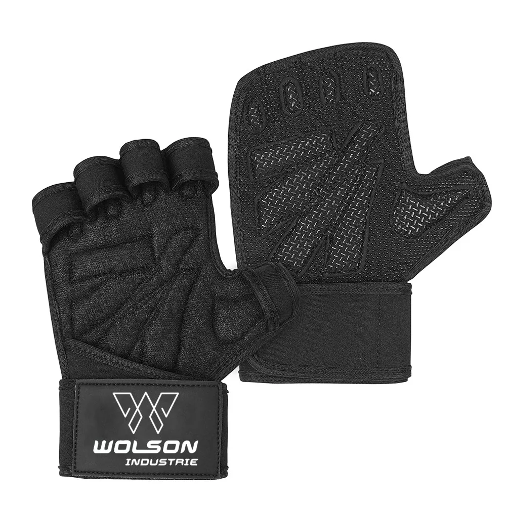 Workout Weight Lifting Gloves Palm Protection safe bodybuilding highest quality gym gloves for power lifting workout OEM Design