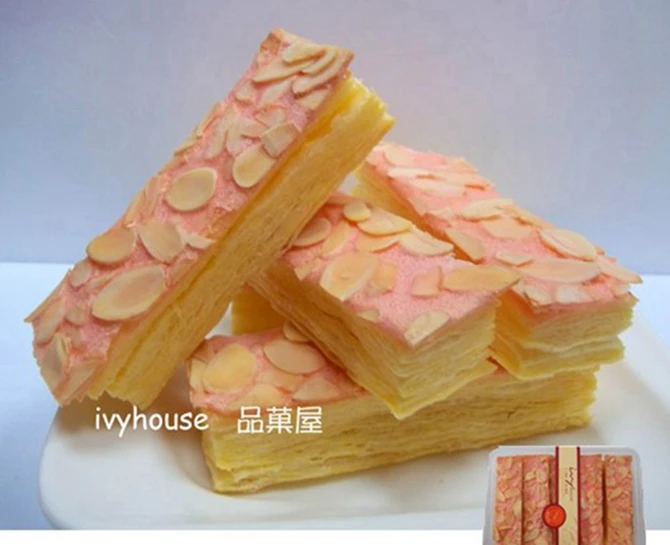 Hot Selling Strawberry Melaleuca Crisp Lce-box Cookie Sweet Handmade Cookies