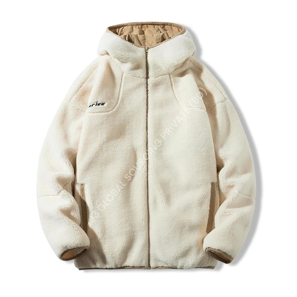 Budget-Friendly Sherpa Jacket Fashionable Sherpa Attire High Quality Unisex Warm Winter Fashion Wear Jacket from Bangladesh