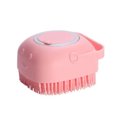 Силиконовая насадка для душа, Массажная щетка для душа, щетка для чистки тела