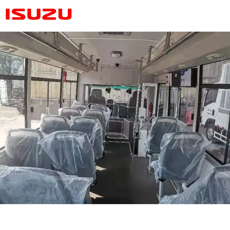 Мини-автобус ISUZU дизельный 4x2 LHD RHD заводской городской легковой автомобиль/10-23 места японский школьный автобус